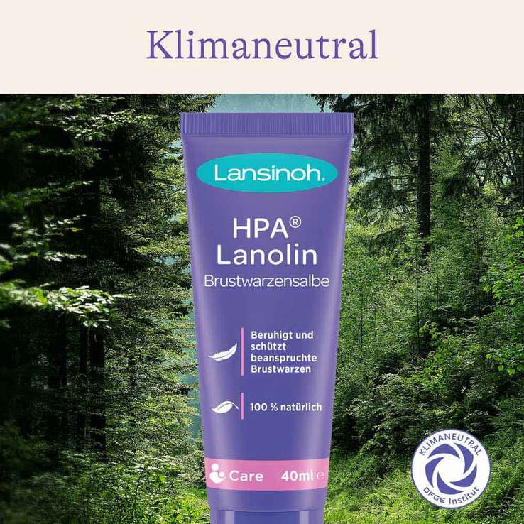 Lansinoh Hpa Lanolin klimaneutral Salbe, 40 ml