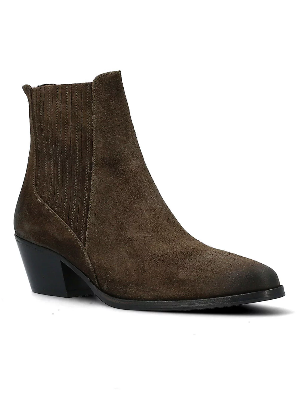 BOOTS ESRA VELOURS KAKI