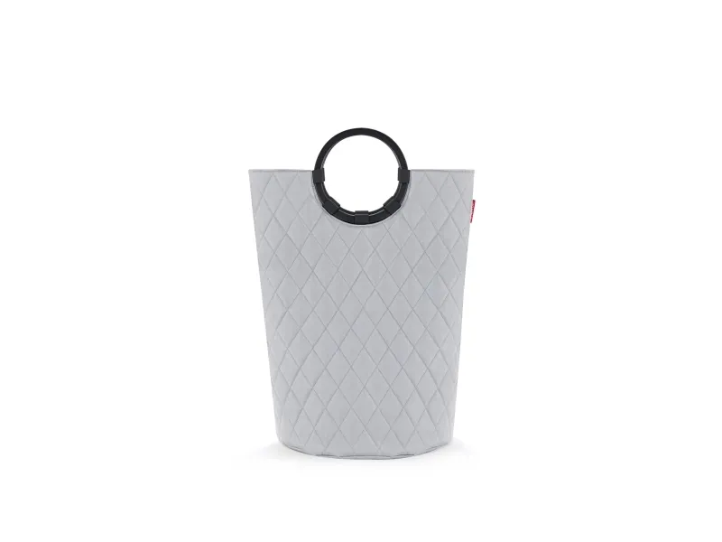Reisenthel loophome M, Aluminium, Polyester, Kurv, Monokromatisk, Geometrisk mønster, Indendørs, Rund
