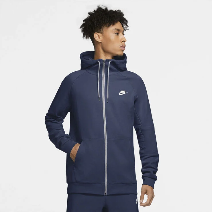 Nike Sportswear Full-Zip Hættetrøje Blå