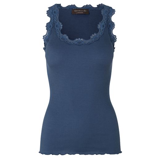 Rosemunde 5205 Blondetop, Denim Blue, XS