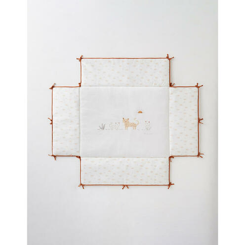 Babou & Kendi Tapis de parc avec bords 75x95 Veloudoux - NOUKIE 'S