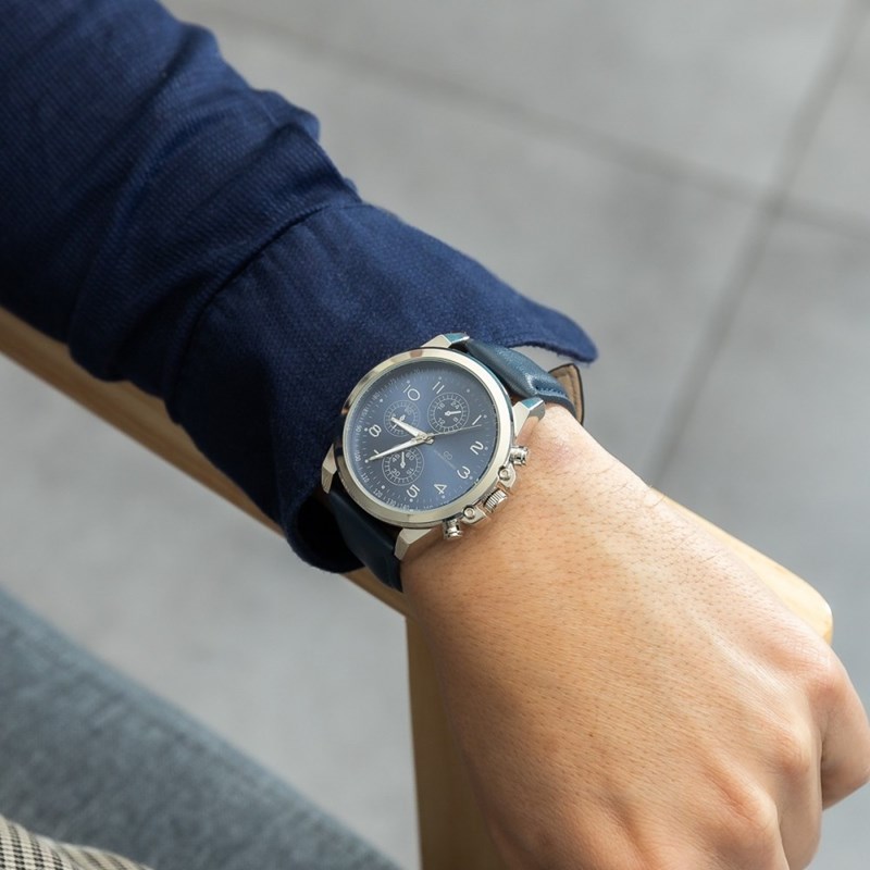 Montre Fashion Homme Bracelet Bleu GIORGIO