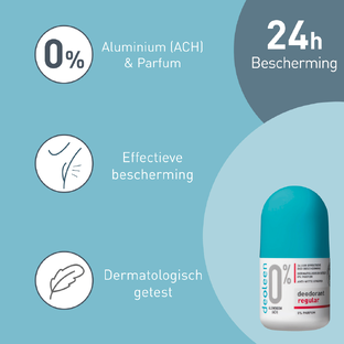 Deoleen Deodorant Roller Regular 0% 50ML