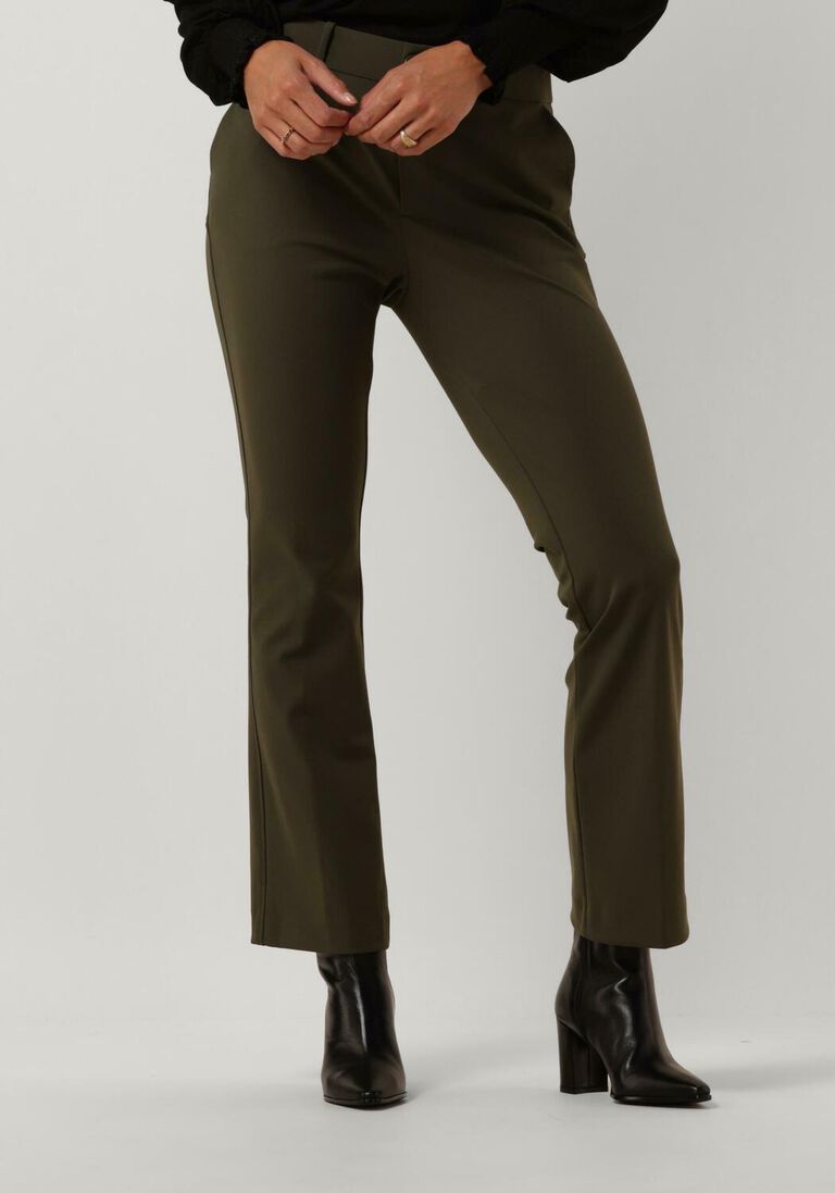 MOS MOSH donkergroene mos mosh pantalon mmellen izzy pant