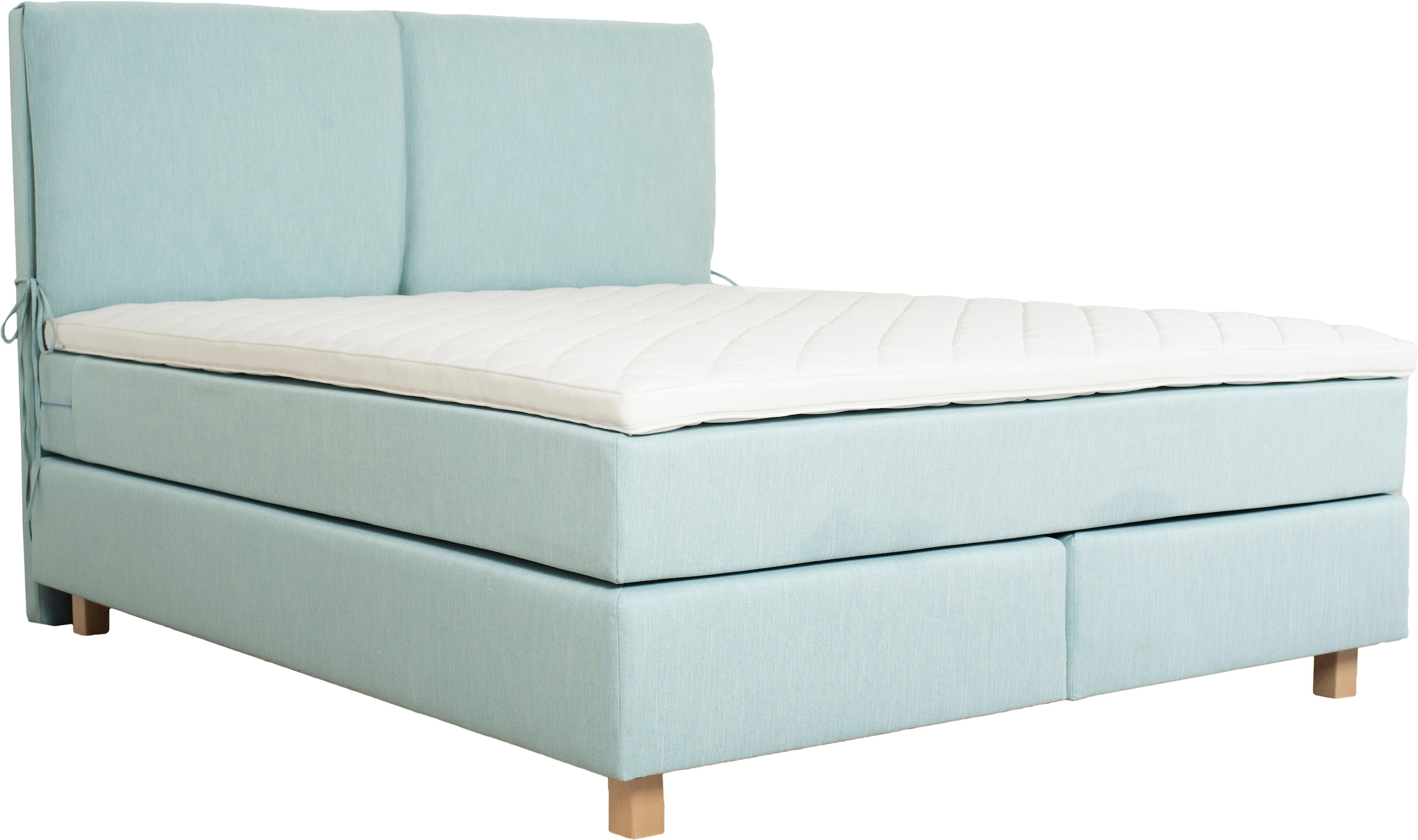 Home affaire Boxspringbett »Nele« inkl. Topper im schlichtem Design