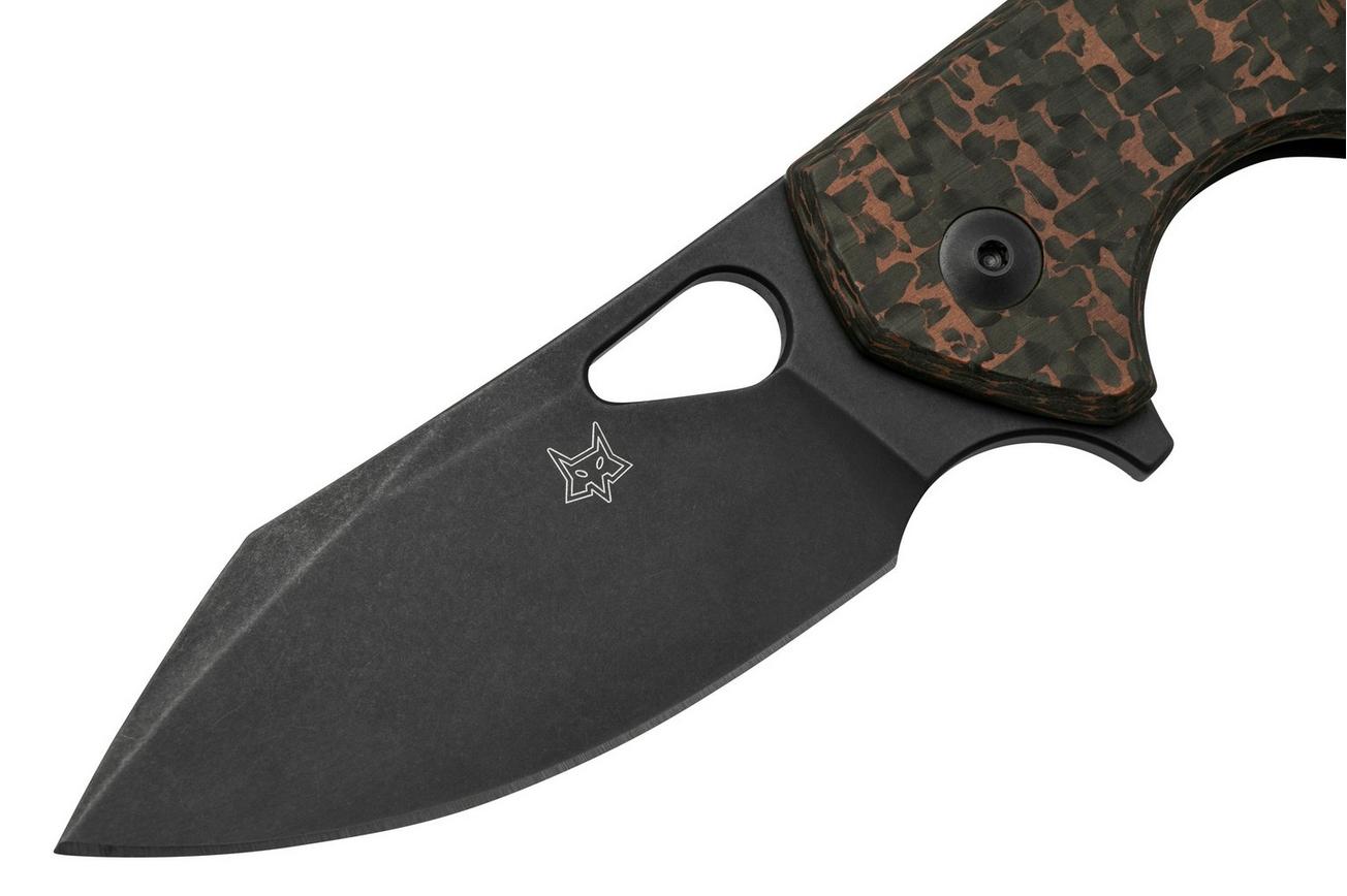 Fox Yaru FX-527CF-2 Snake Skin Fat Carbon zakmes, Jesper Voxnaes design