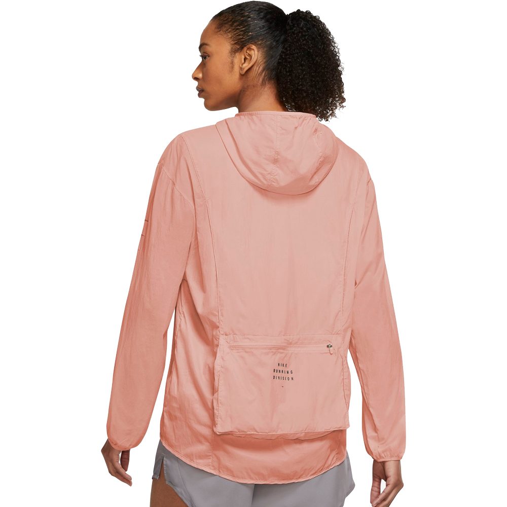Nike Run Division Jacke Damen madder root