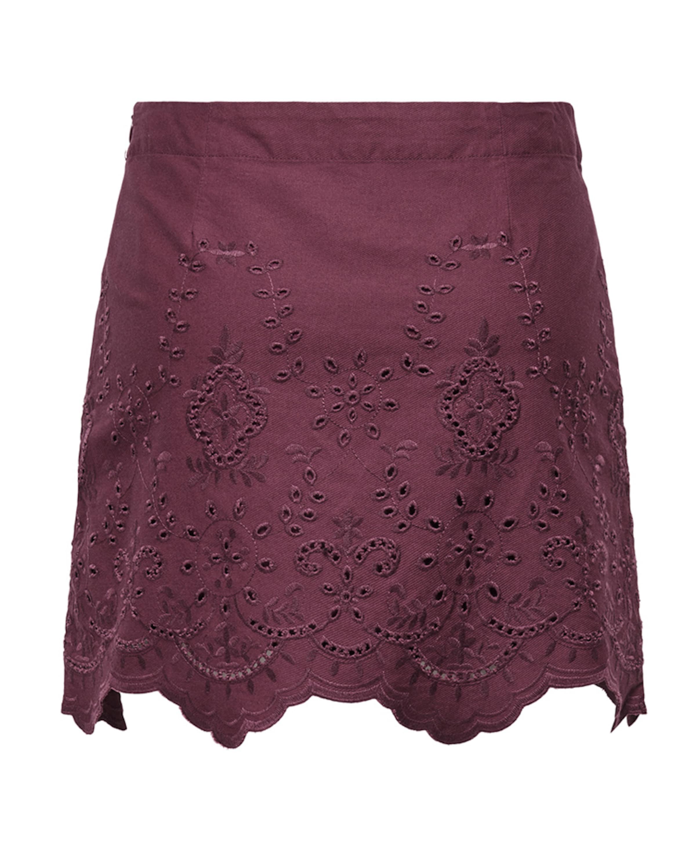 Only Dames rok bordeaux