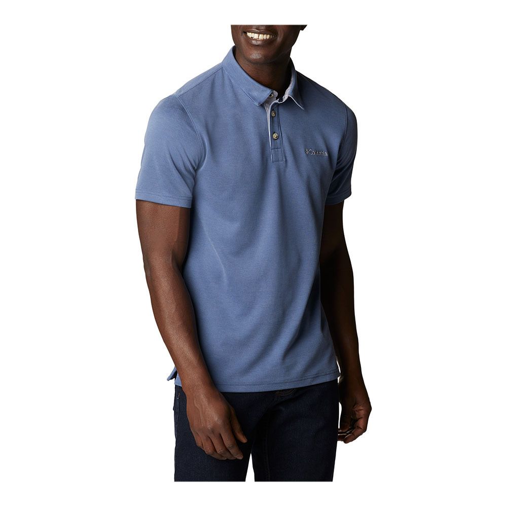 Columbia NELSON POINT - Polo Homme dark mountain