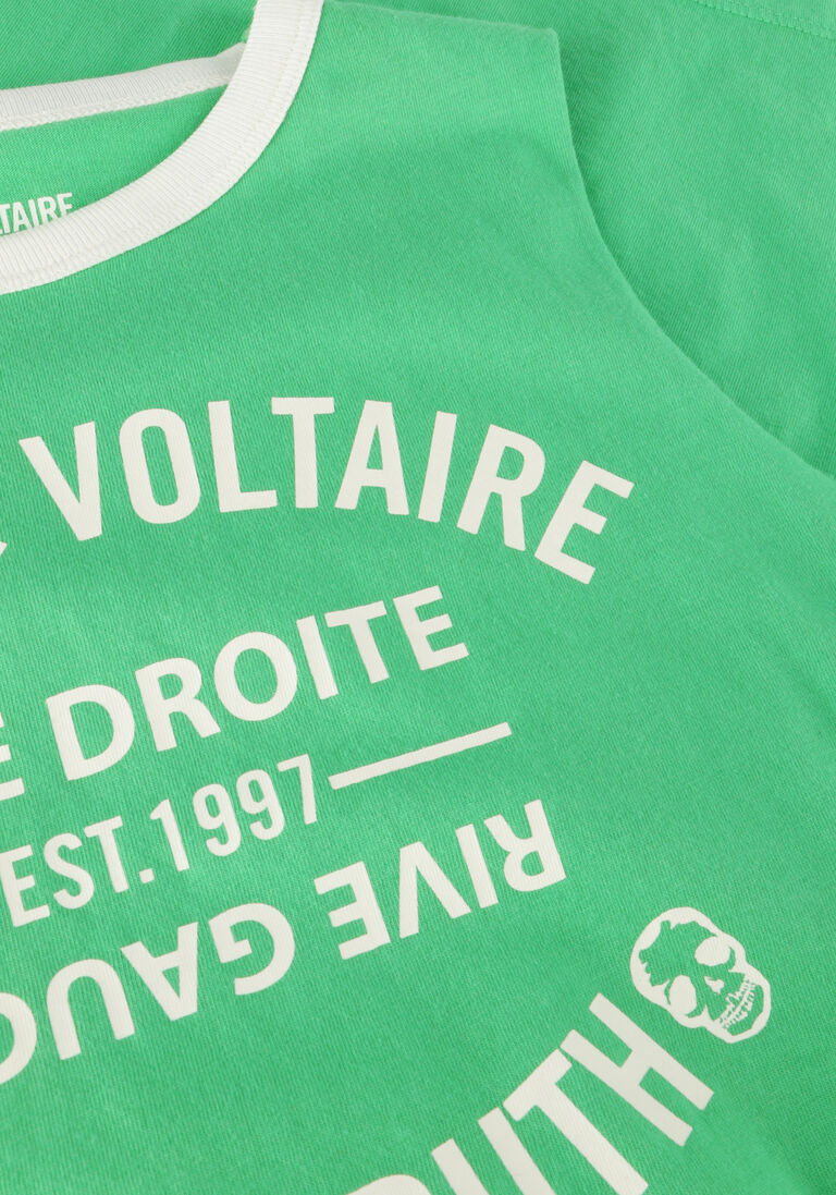 ZADIG & VOLTAIRE groene zadig & voltaire mini jurk x60033