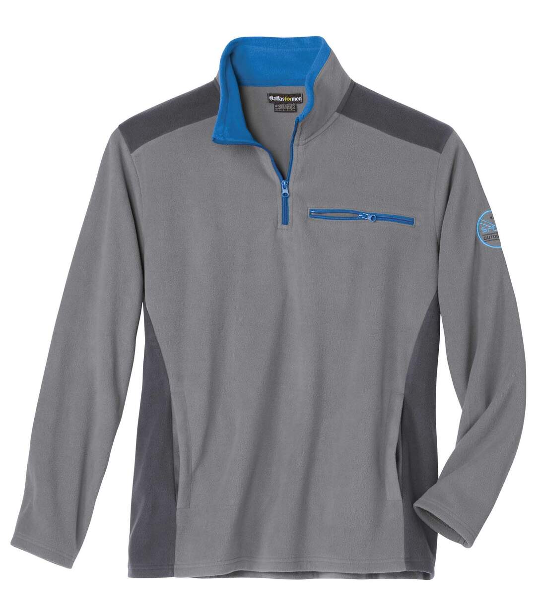 Pull Polaire Sport Bicolore