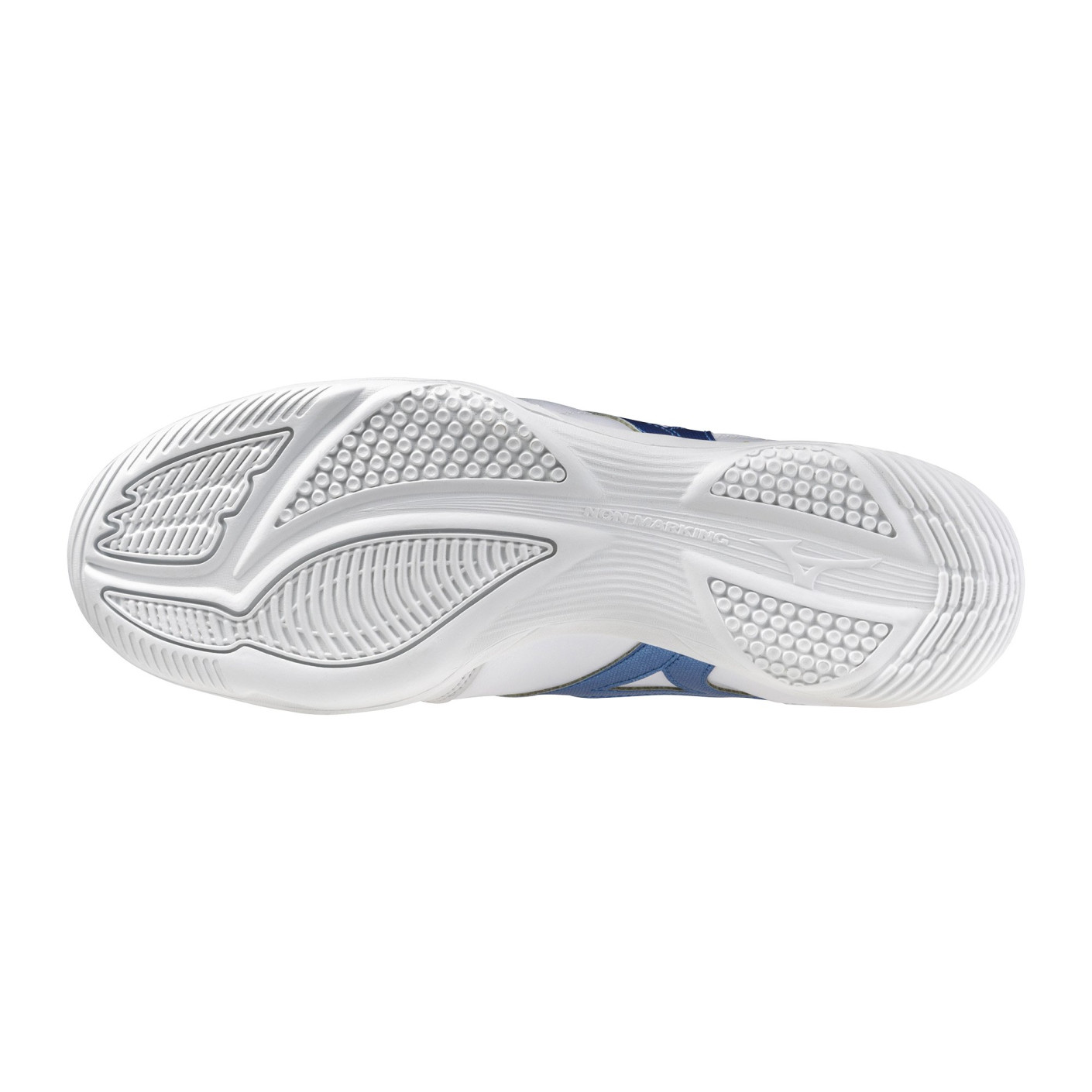 Mizuno Morelia Sala Club Zaalvoetbalschoenen (IN) Wit Blauw