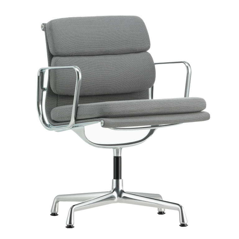 Vitra Aluminium Chair EA 208 fauteuil chroom Track 23