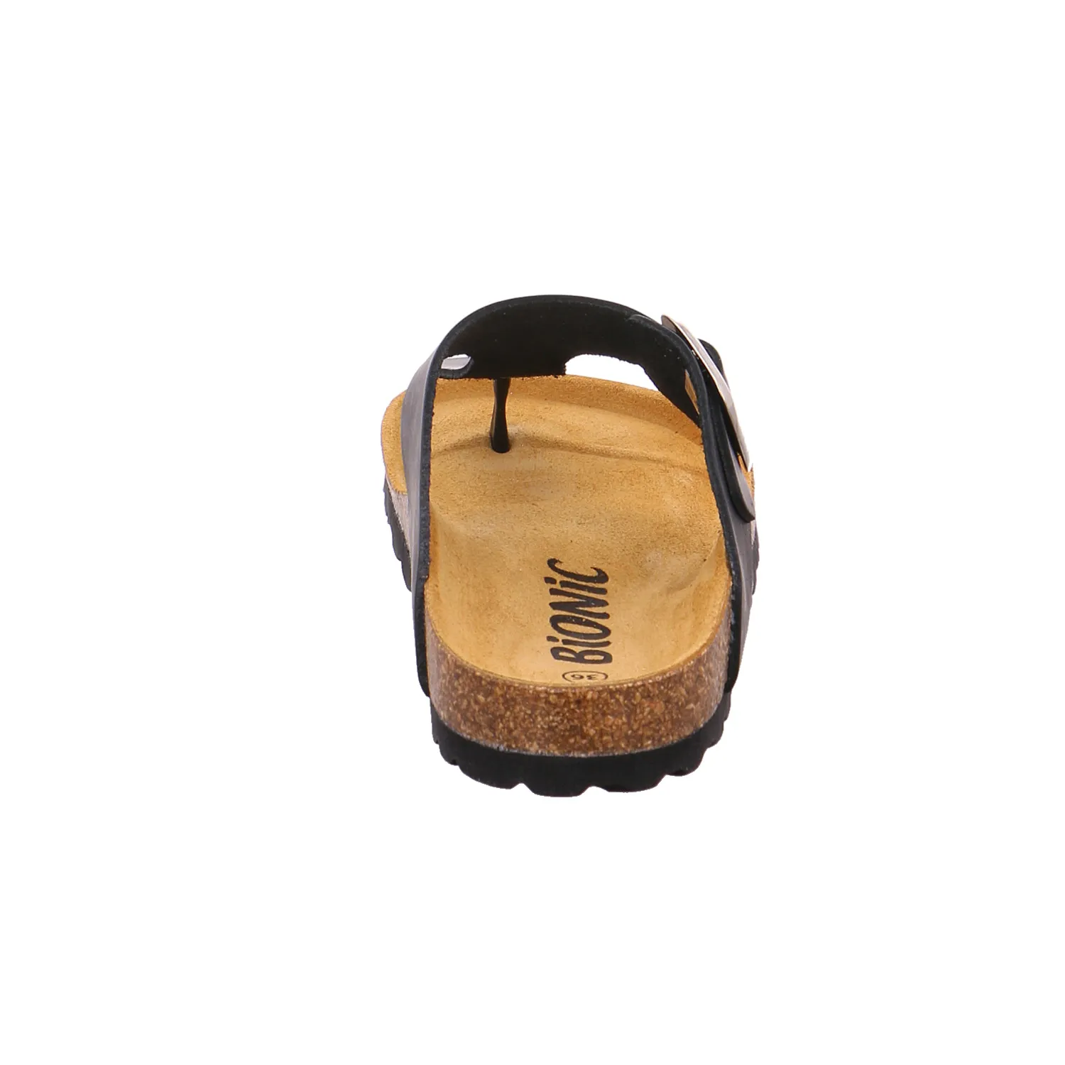 BIOLife Bio-Zehentrenner Schwarz Leder