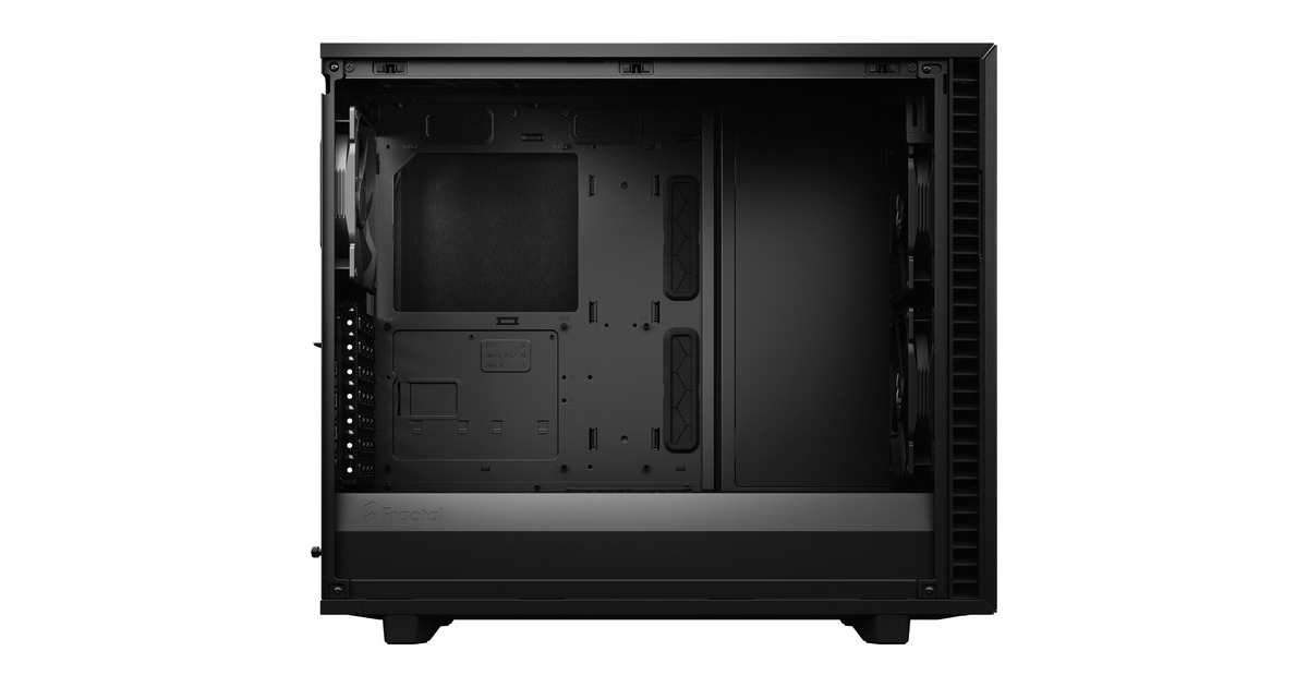 Fractal DesignDefine 7 midi tower behuizing  (Zwart | 4x USB-A | 1x USB-C)