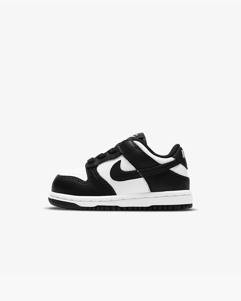 Chaussures Nike Dunk Low Blanc & Noir pour enfant