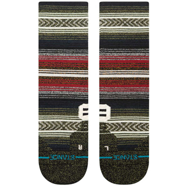 Chaussette running STANCE MID WOOL CREW BLACKRED