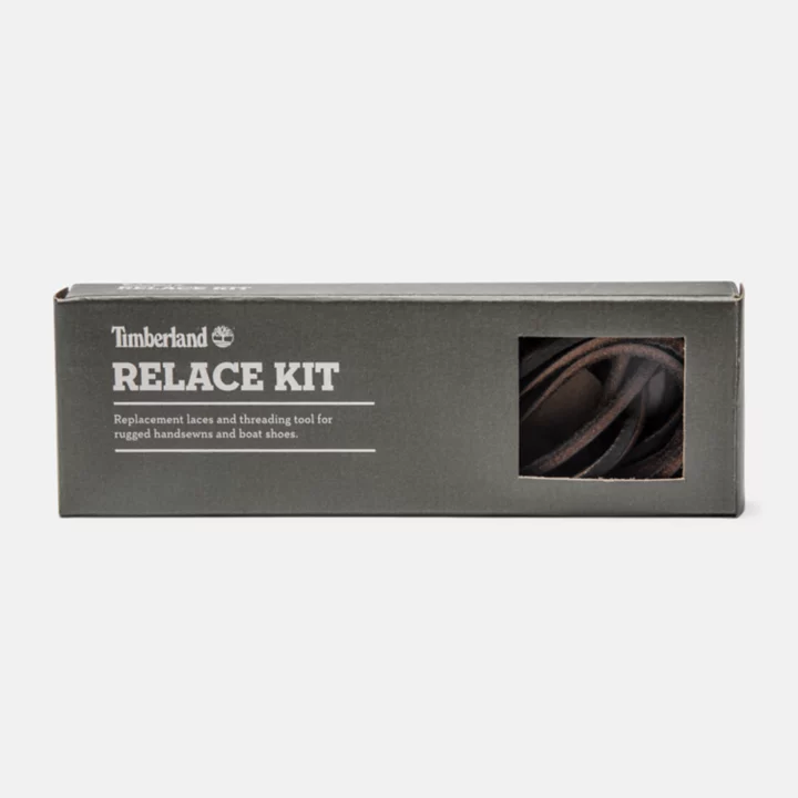 Kit de substituição de couro cru na cor marrom