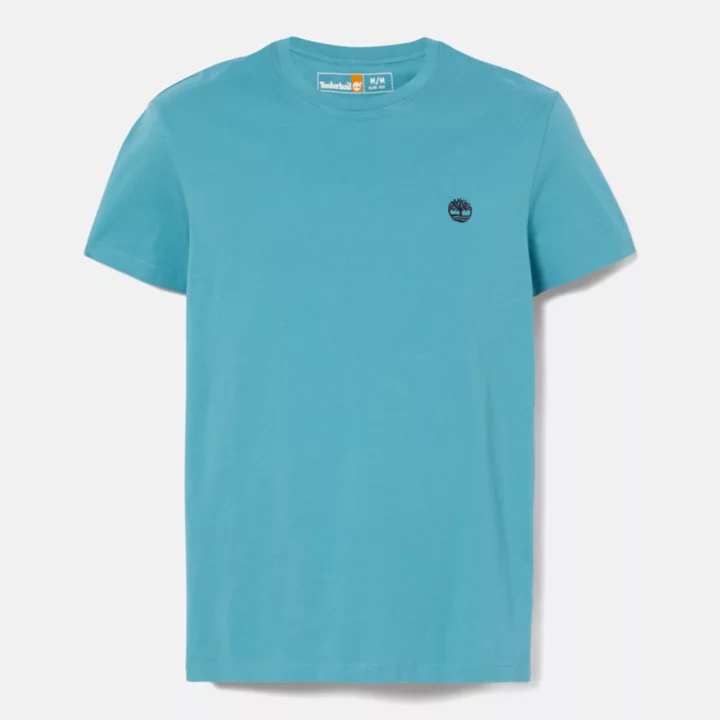 Camiseta Dunstan River Crewneck Masculina na cor Azul