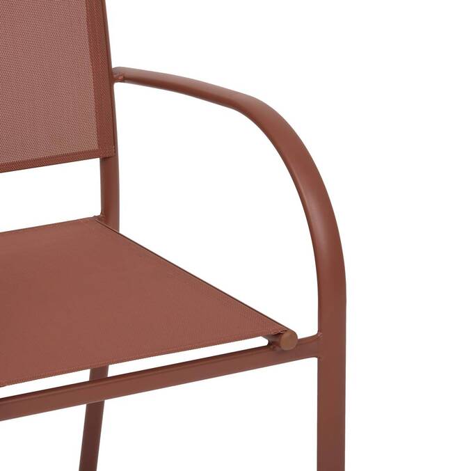Fauteuil de jardin PIAZZA Acajou