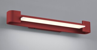 HELL LED Wandleuchte BOX indischrot