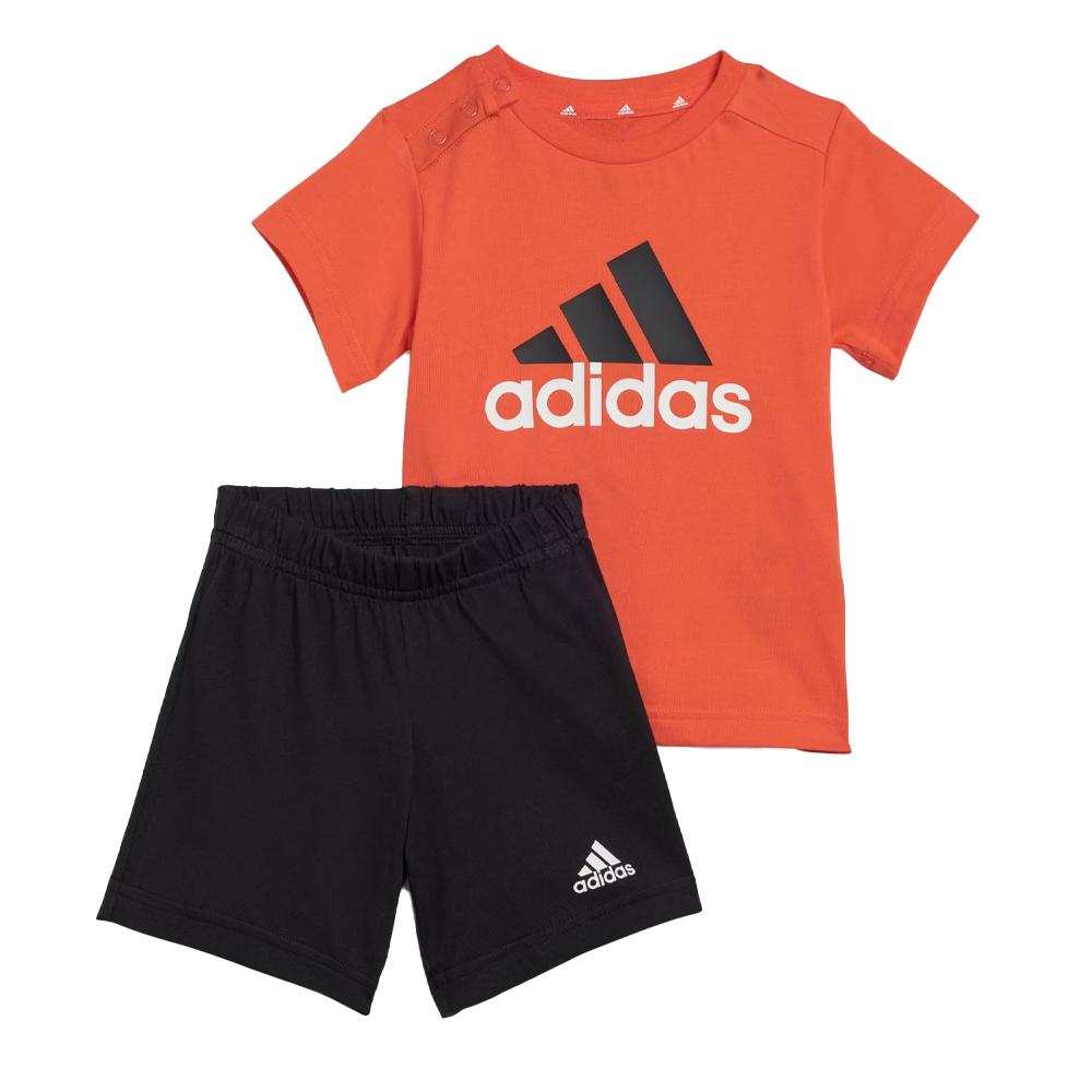 Adidas Ensemble Orange/Noir Garçon Adidas IQ4132