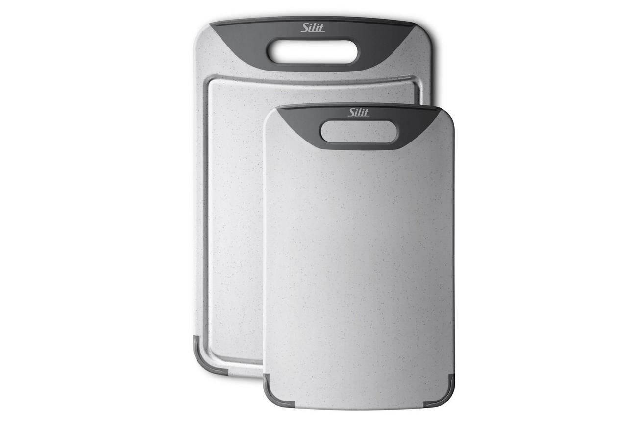 WMF Silit 2142304555 2-delige snijplankset, grijs