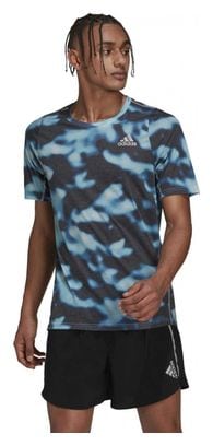 Maillot imprimé à 3 barres adidas Run icons