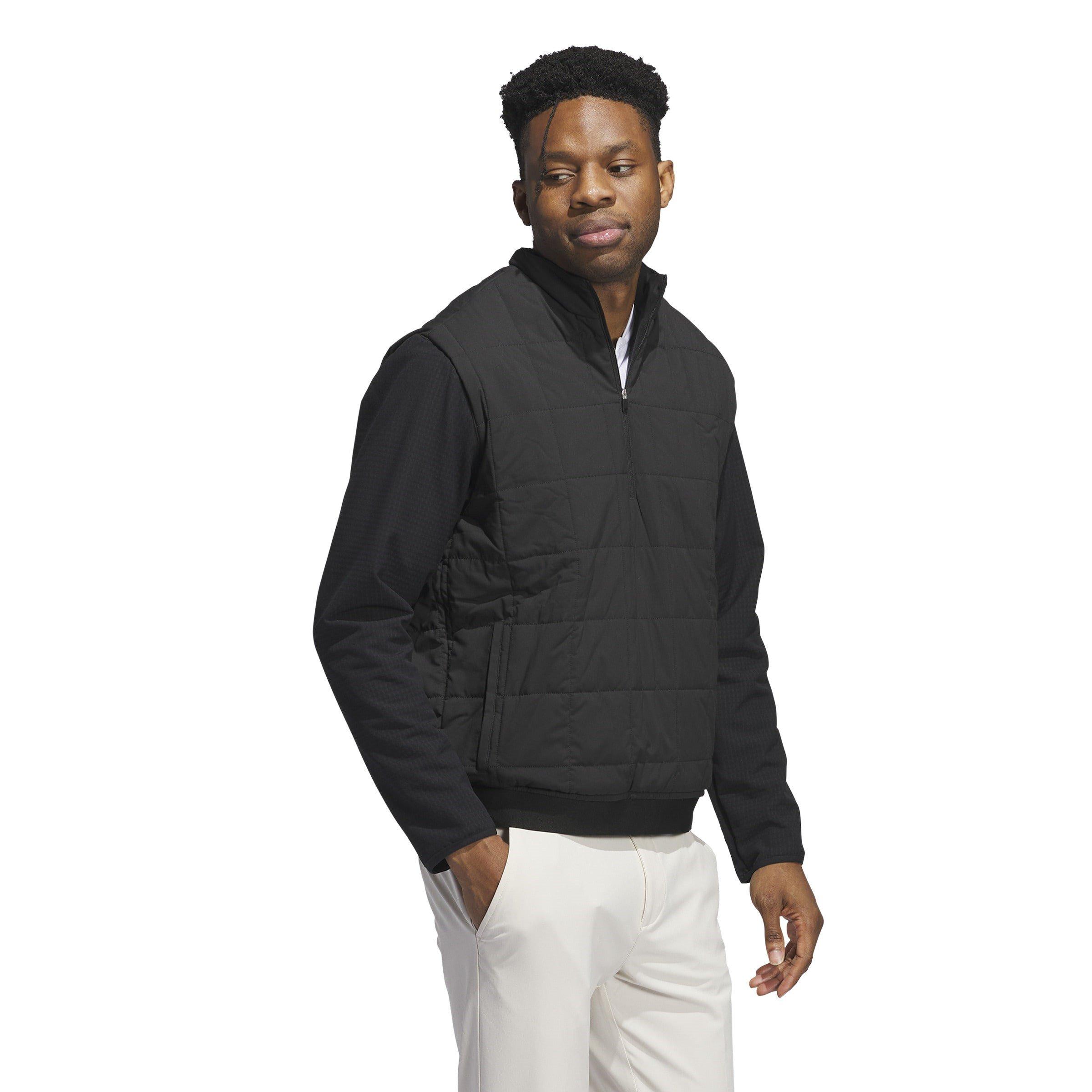 adidas Ultimate365 Quilted DWR Half Zip Sweatshirt