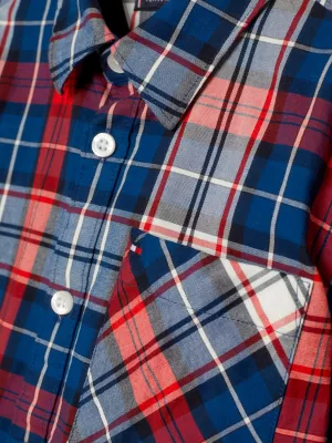 Camisa xadrez tartan de corte regular
