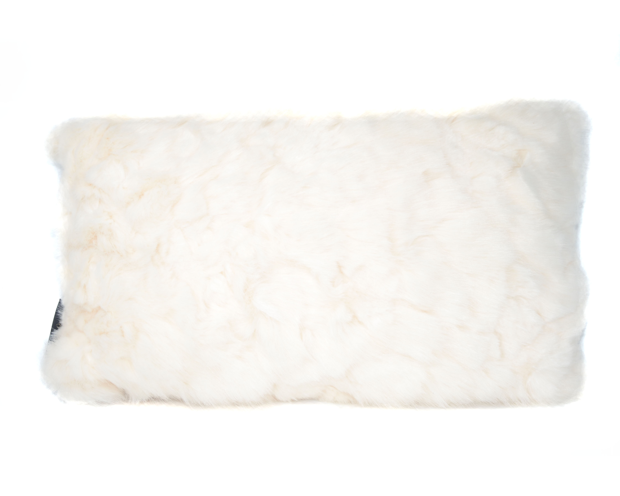 Kussen La furr imitatiebont 4 WIT 30 x 50 cm