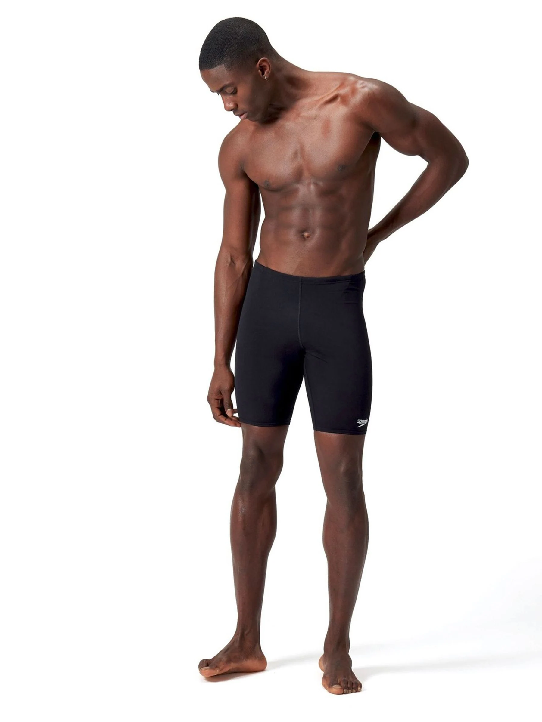 Zwart - Speedo Mens Endurance + Jammer zwemshorts