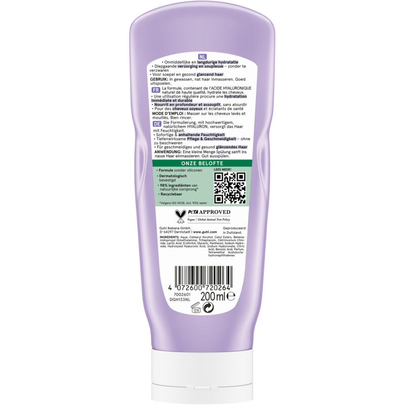 Guhl Hyaluron+ verzorging conditioner