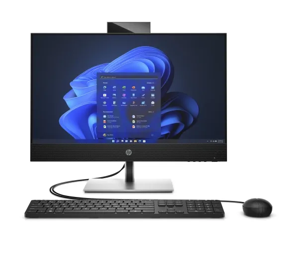 HP ProOne 440 G9 - Alt-i-én 13100T - RAM 16 GB - SSD 512 GB - Gigabit Ethernet, Bluetooth 5.3 - skærm: LED 23.8