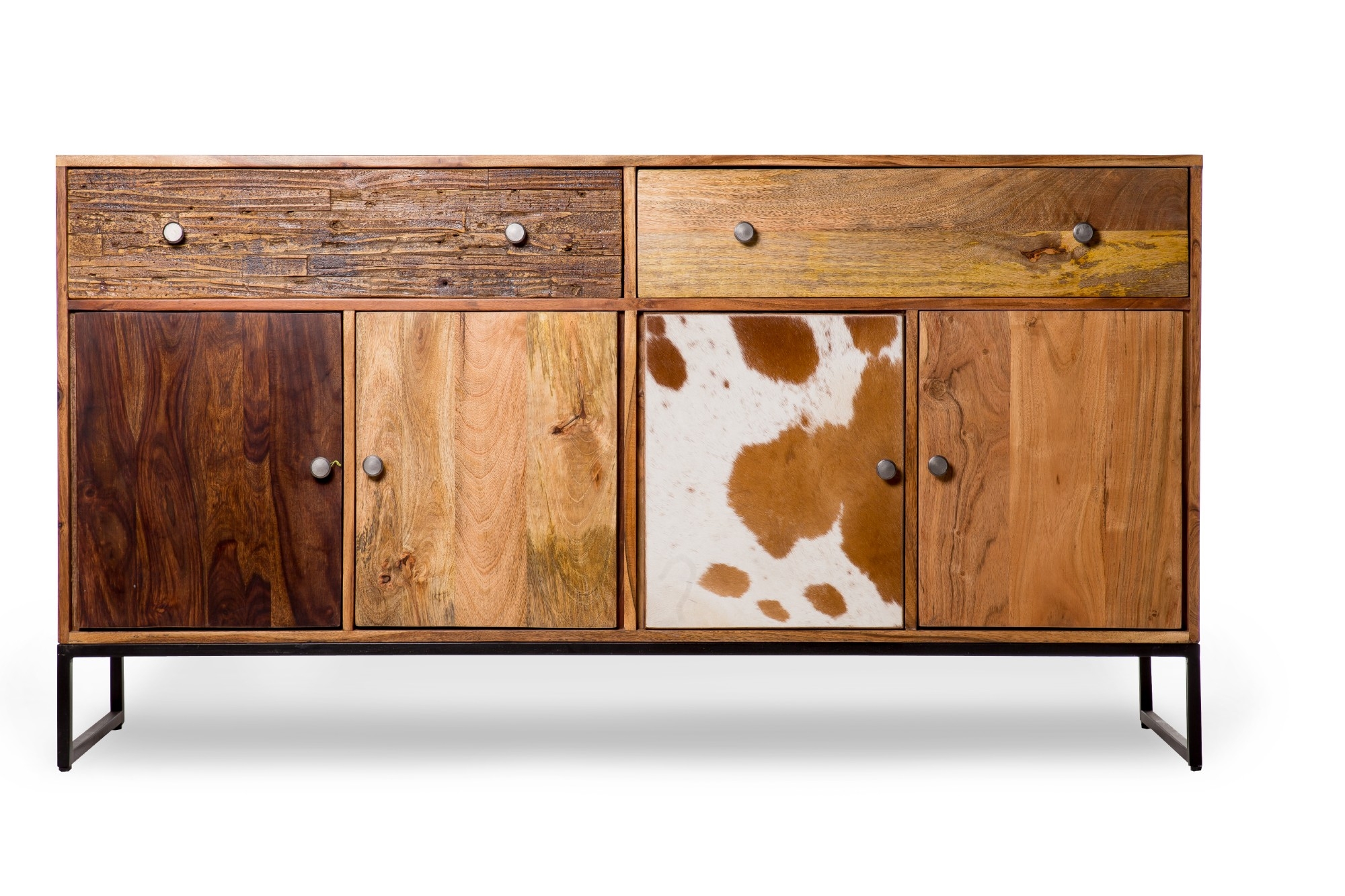 Sideboard 'Denwood', braun, B 172 cm, H 90 cm, T 40 cm von fischer's lagerhaus