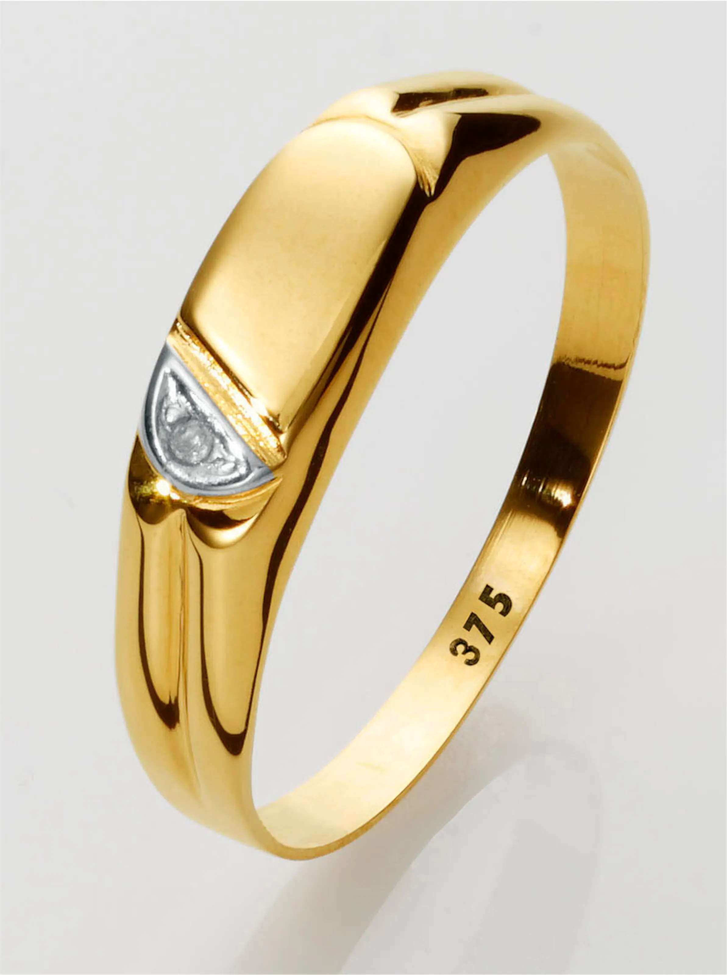 Ring in Gelbgold 375
