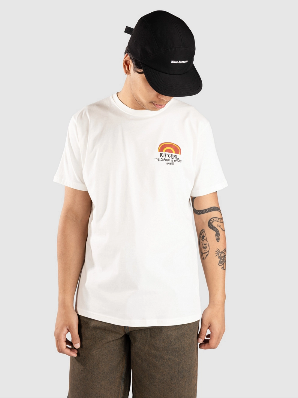 Rip Curl Keep On Trucking T-Shirt bone