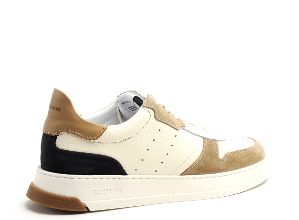 Schmoove basses homme order sneaker blanc