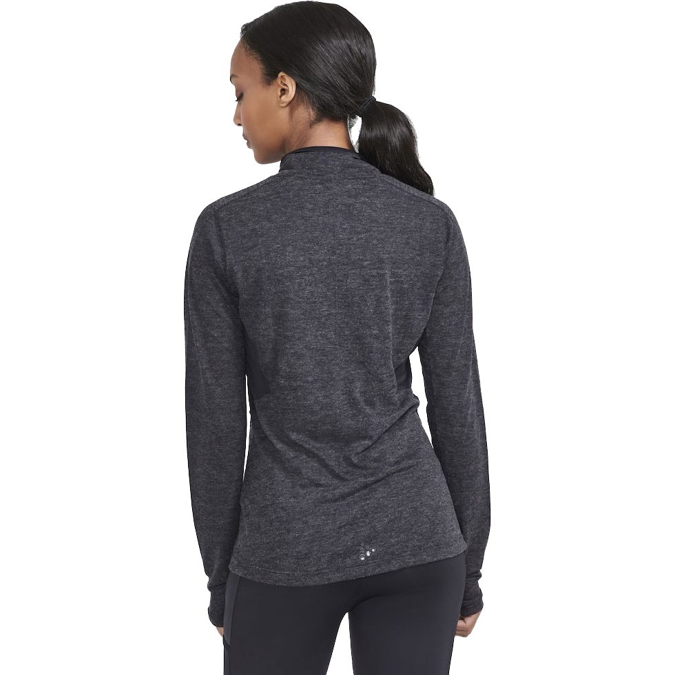 Craft Adv Langlaufshirt Damen schwarz