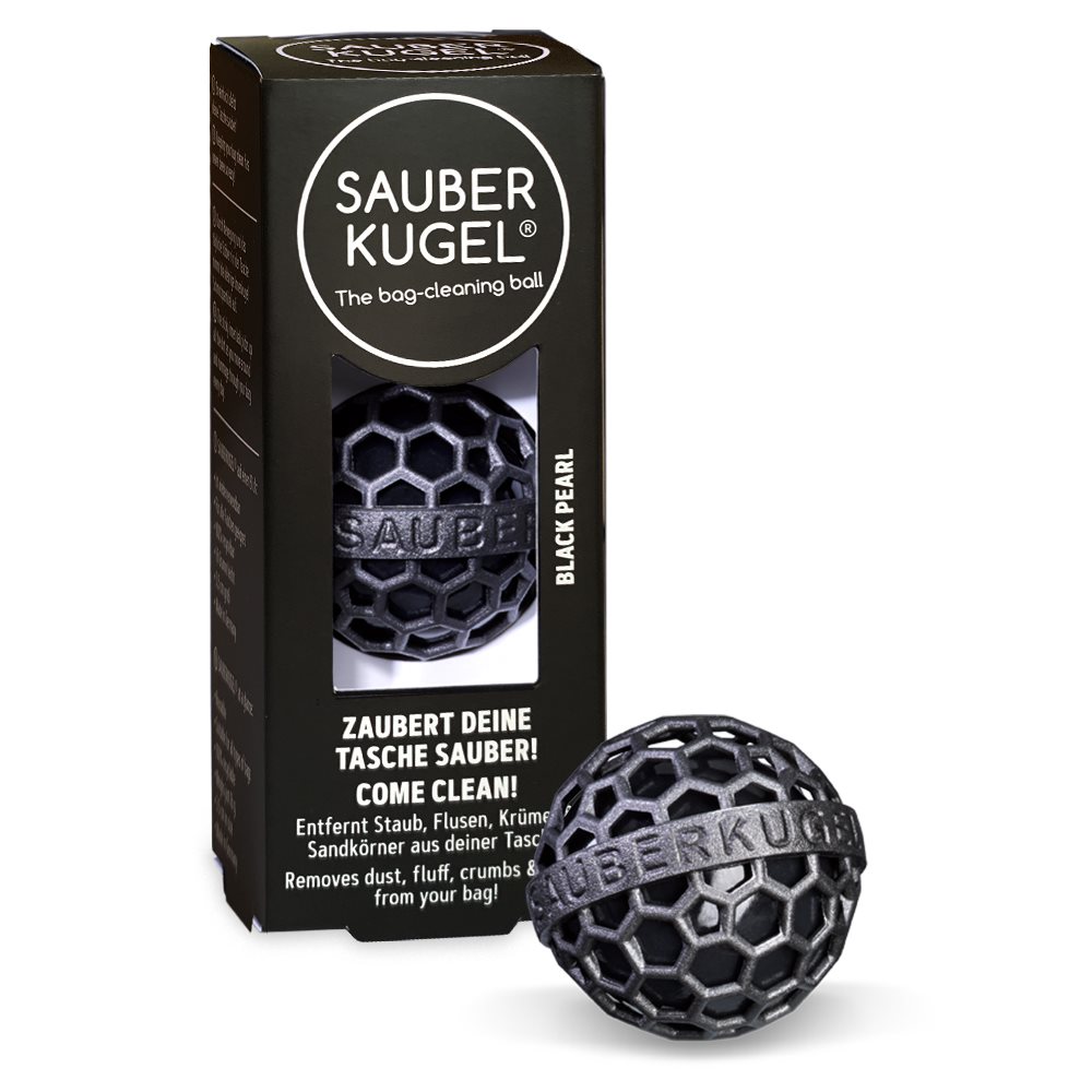 SAUBERKUGEL Taschenreiniger<br>1 Stück, schwarz