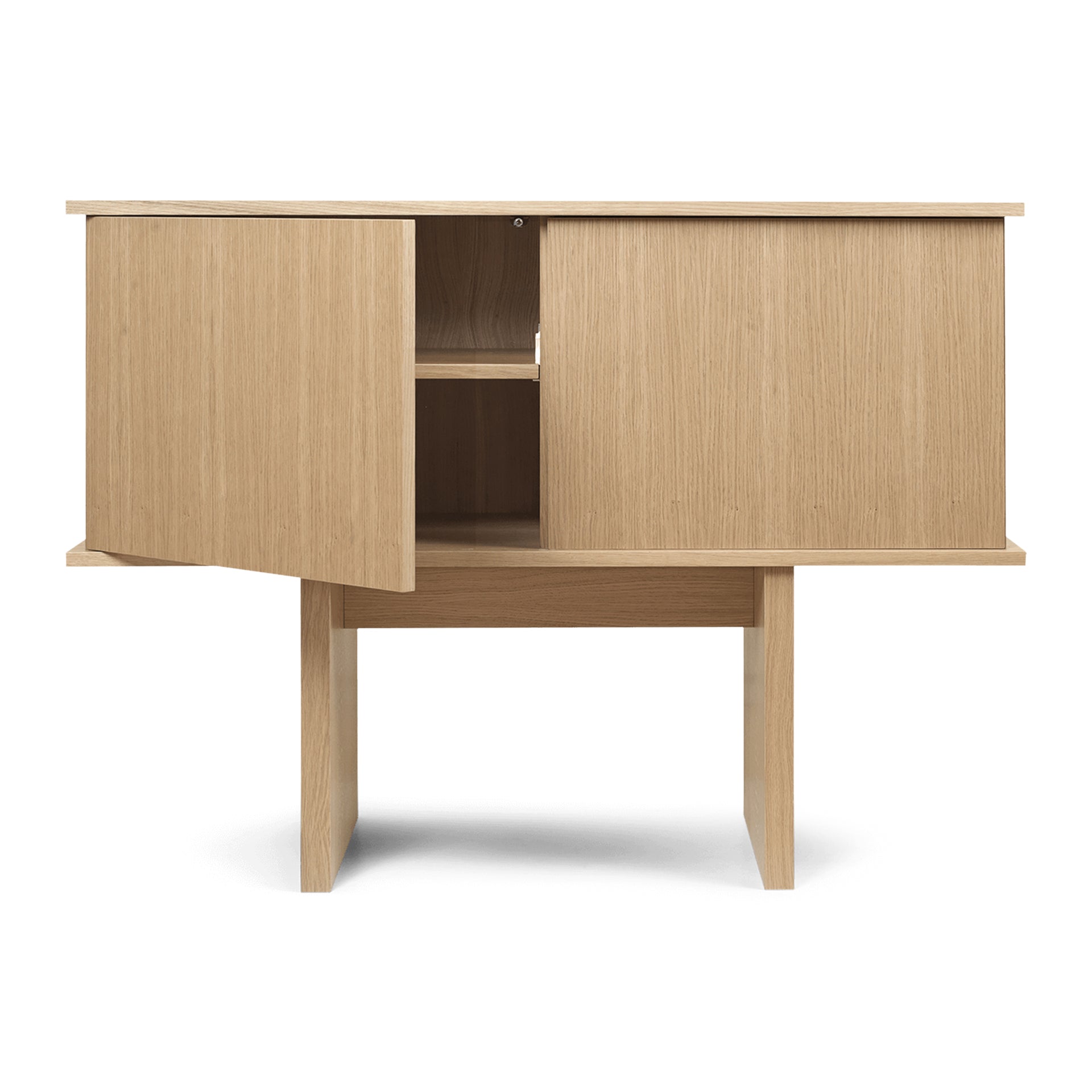 Ferm Living Stilt Opbergkast - Single - Natural Oak