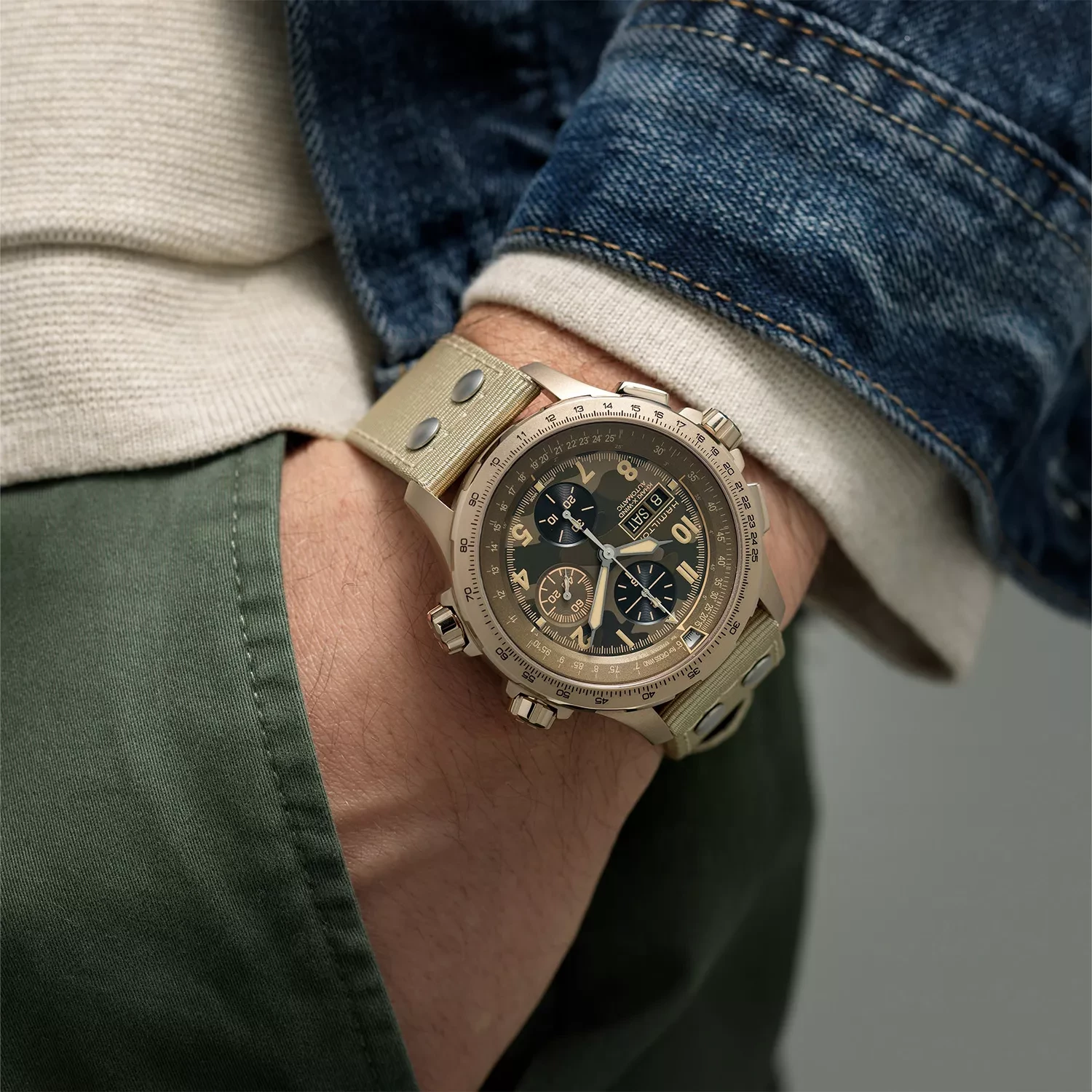 Hamilton Khaki Aviation X-Wind Auto Chrono H77916920