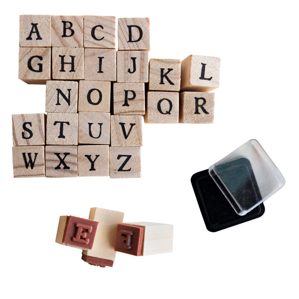 Back To School Stempelset Letters A Tot Z 27 delig