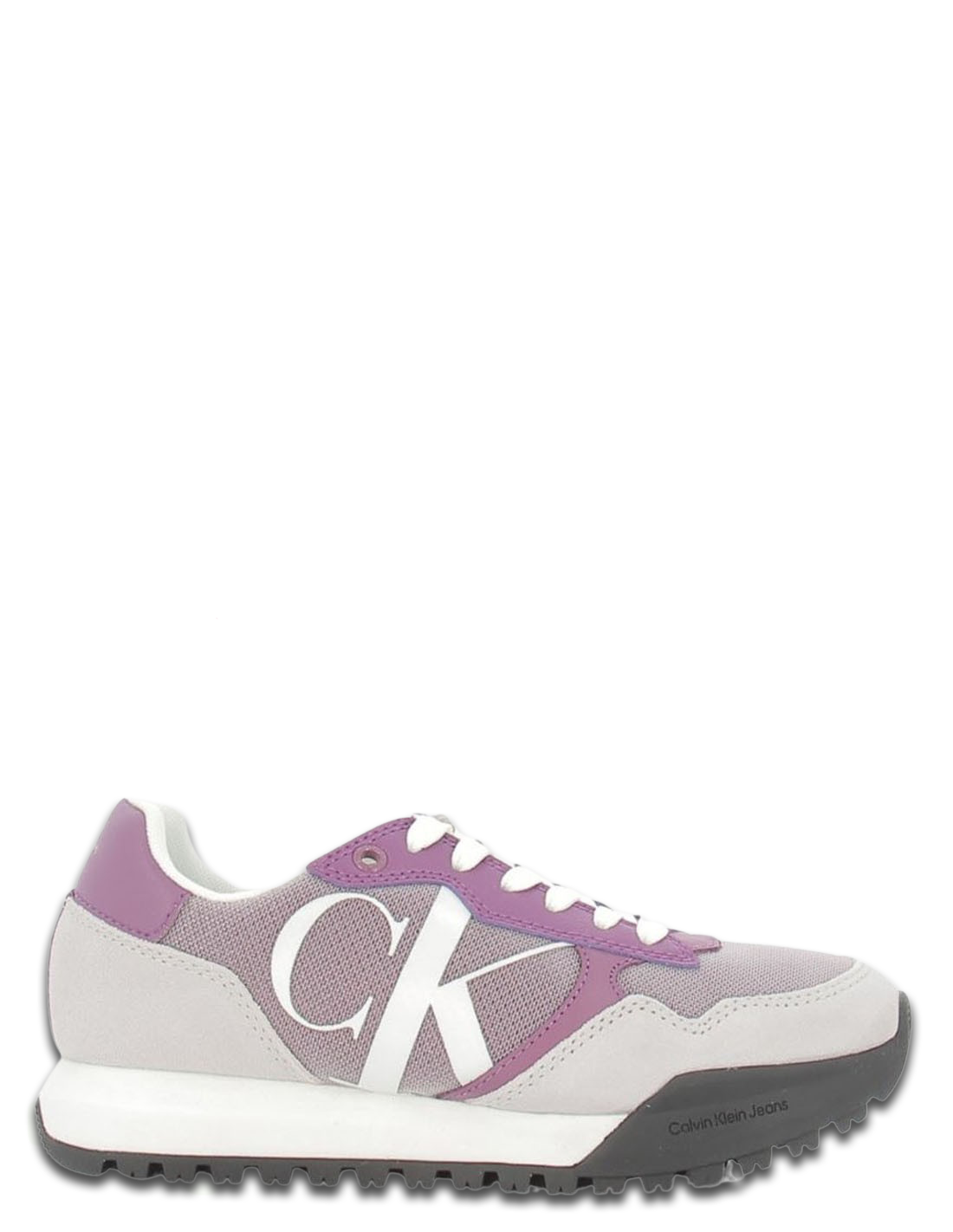 calvin klein Baskets de ville femme toothy runner bold violet/gris