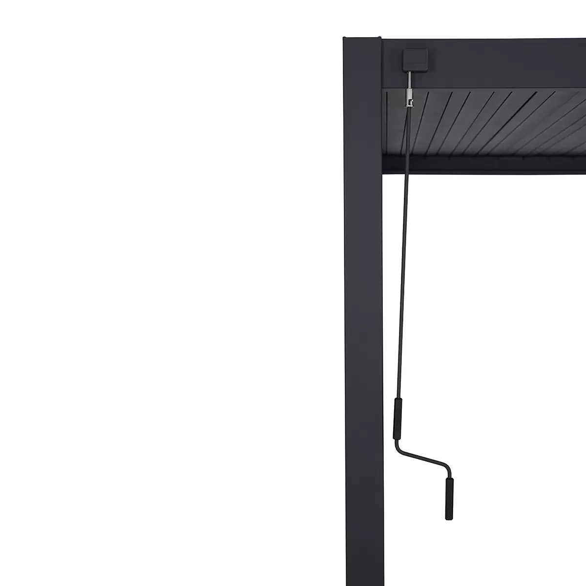 Pavillon Deluxe 600 x 300 cm anthrazit Anthrazit