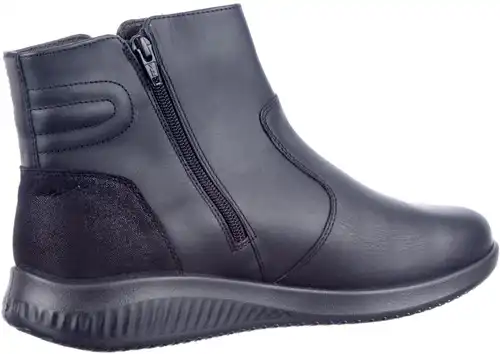 Jomos zwart 857501 K - maat 43 enkellaars zwart - maat 43 Calandschoen