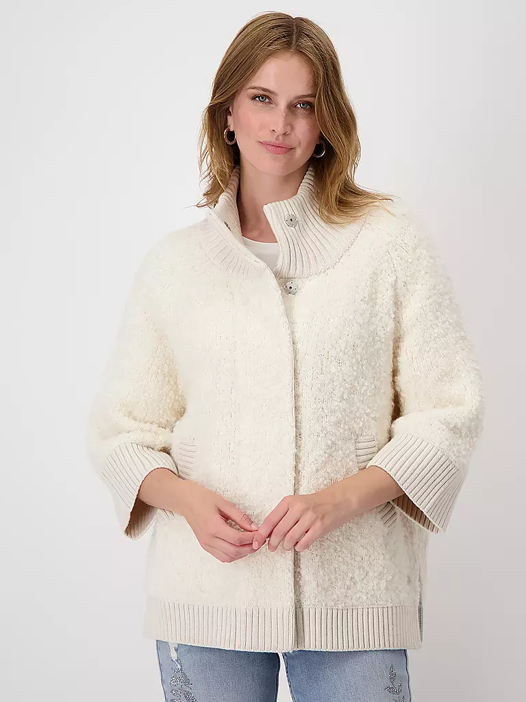 MONARI Jacke - Cape beige