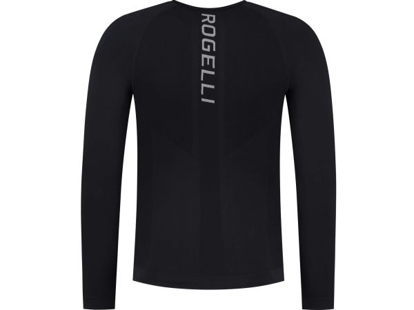 Rogelli Essential Langærmet Undertrøje, Black
