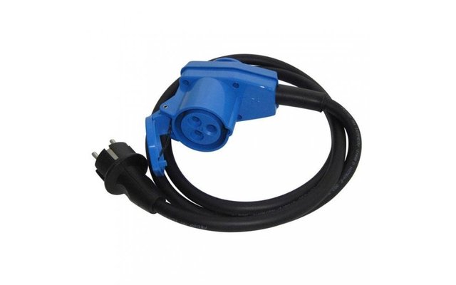 CEE Adapter Winkelkupplung Schutzkontaktstecker